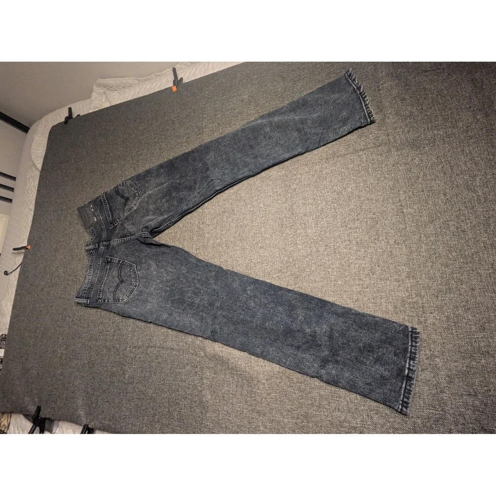 levis 511 Jeans Men's 30x30 dark charcoal Straight Leg Mid Rise Denim Pants